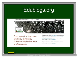 Edublogs.org 