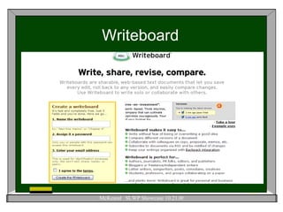 Writeboard 