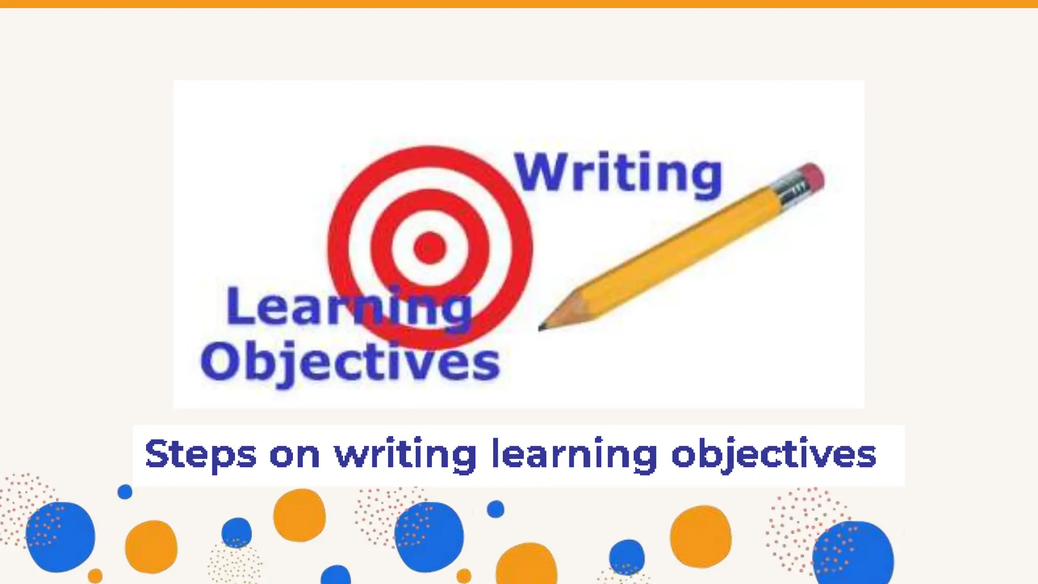 Writing-Learning-Objectives.pptx