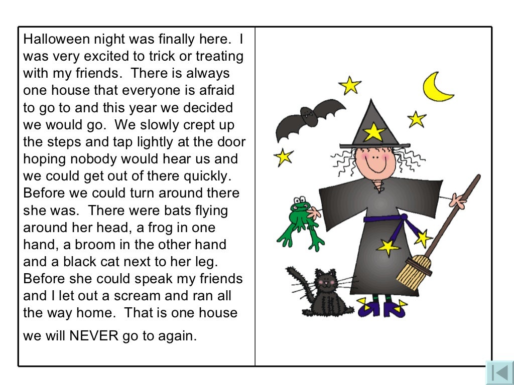 Narrative writing examples for kids picture