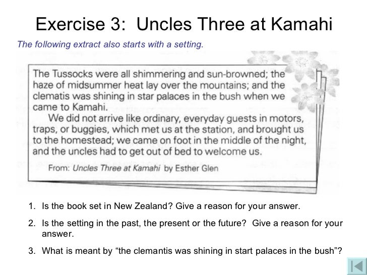 Printables Examples Short Story For Grade Three With Exercises writing narratives exercise 3