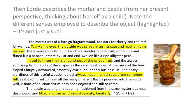 Object essay