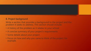 Project Background And Rationale Example WRITING-PROJECT-PROPOSALS.pptx