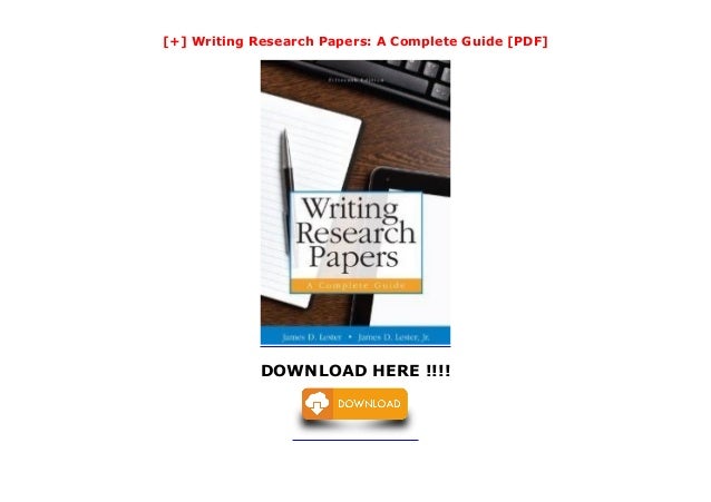 research writing guide pdf