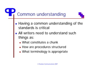 Writing Reusable Content