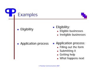Writing Reusable Content