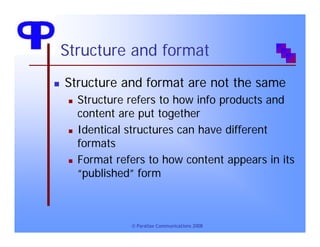 Writing Reusable Content to Support Content Models