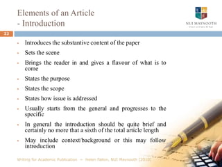 How will they benefit from your work?