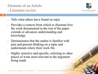 What is the right outlet for your audience?