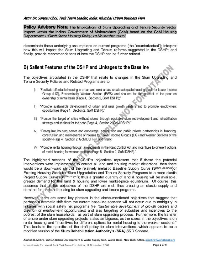 NOT FOR CITATION Policy work report writing sample of