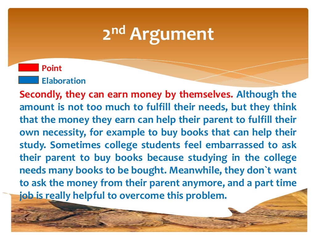 Arguments In An Analytical Exposition Text
