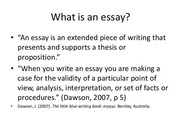 4 point essay