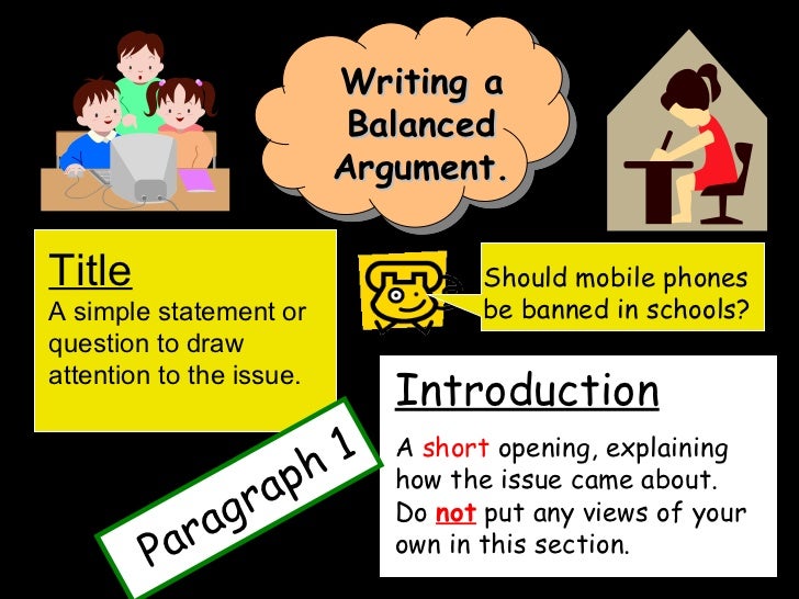 Writing A Balanced Argument writing-a-balanced-argument