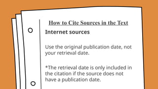 Retrieved Date Writing a Bibliography in English subject.pptx