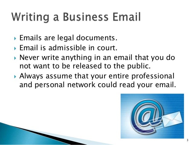 writing a business email writing professional email