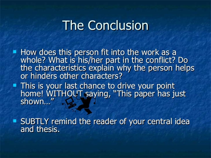 Analyze conclusion essay premises