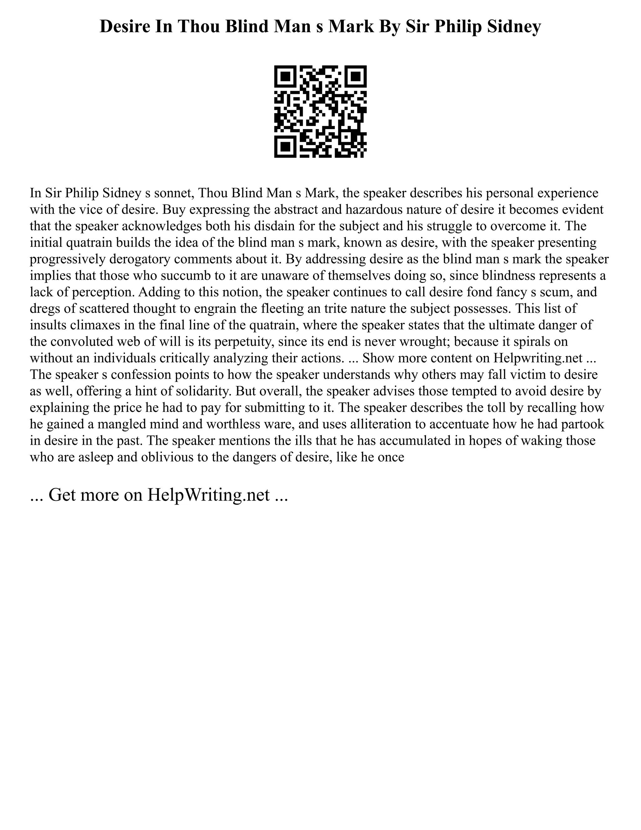 Writing A Comparative Analysis. How To Write A C | PDF