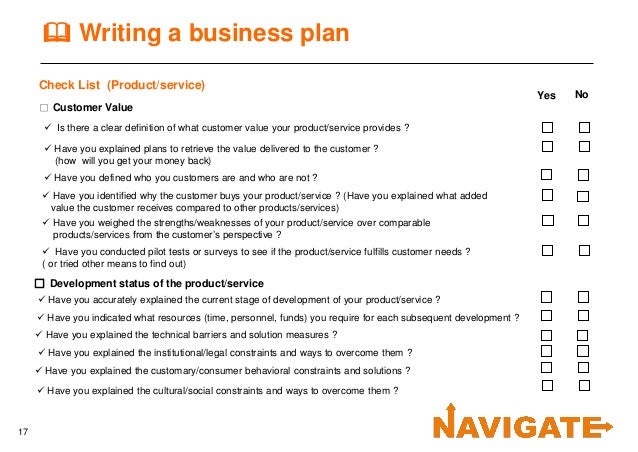 How to write a business plan, step-by-step picture