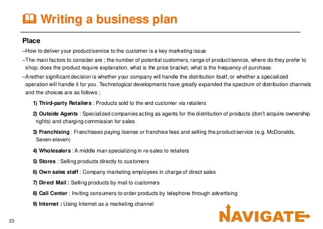 How to write a business plan pdf image