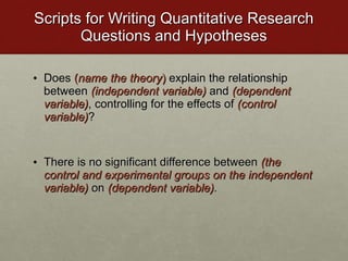 Writing a conceptual framework | PPT