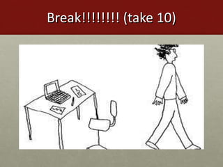 Break!!!!!!!! (take 10) 
