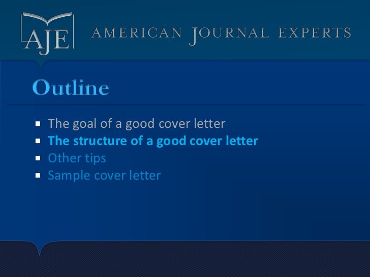 writing a good cover letter