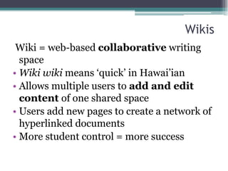 Writing Activities