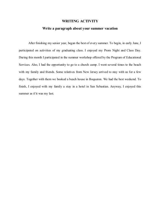 Writing Activity writing-activity