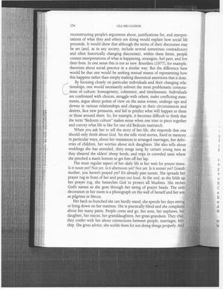 Writing Against Culture