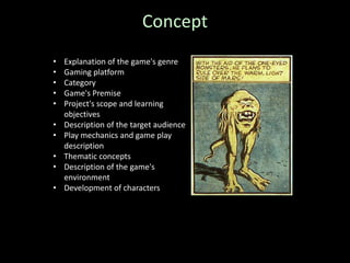 Concept Explanation of the game's genre