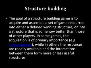 Risk and reward Some games include situations where players can "press their luck" in optional actions where the danger of a risk must be weighed against the chance of reward. For example, in Beowulf: The Legend, players may elect to take a "Risk", with success yielding cards and failure weakens player's ultimate chance of victory.[1]