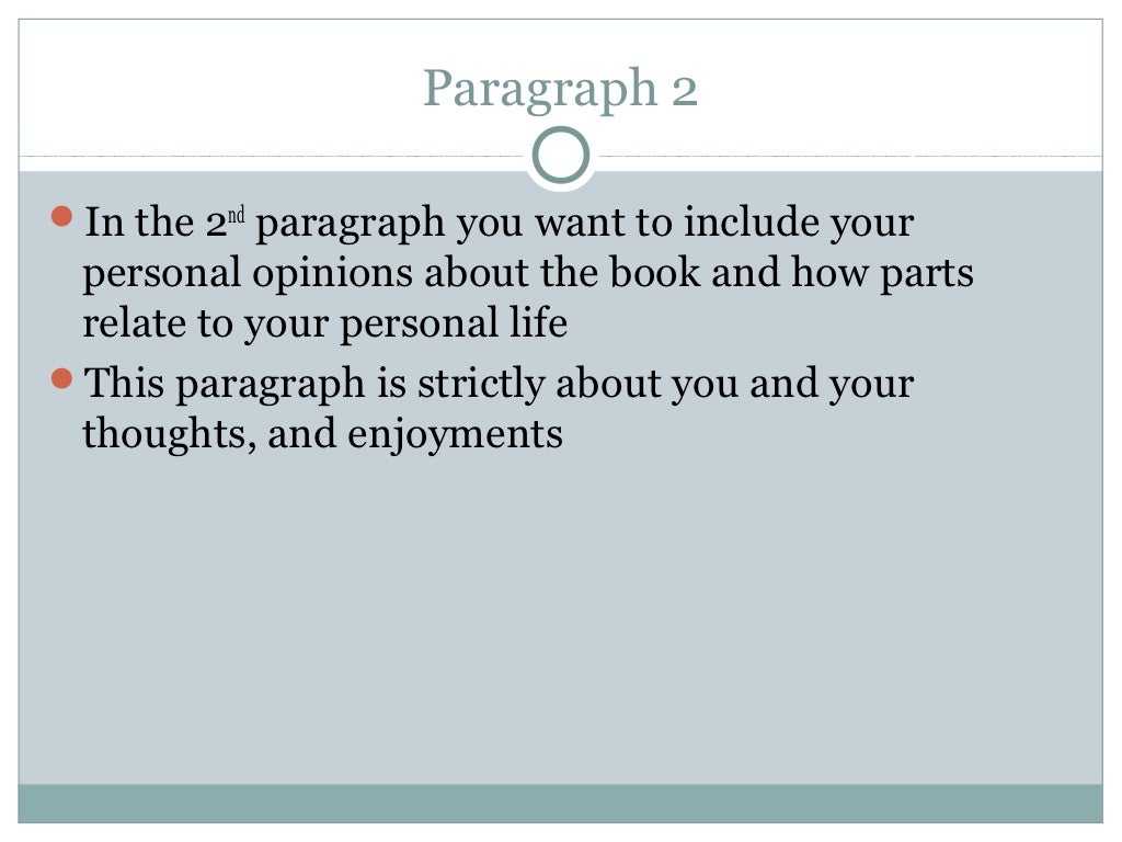 Writing a good book review