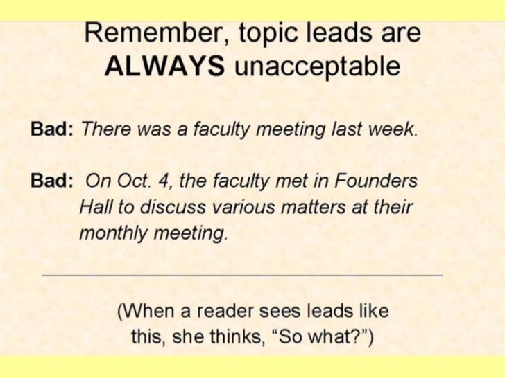 good leads