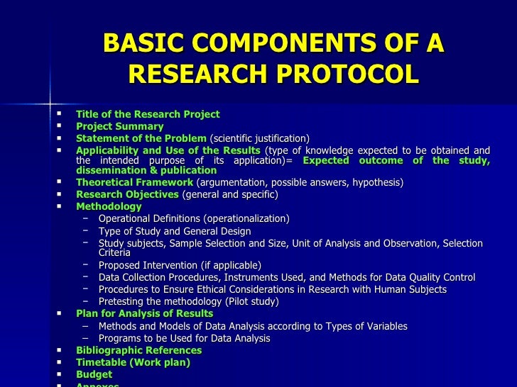 Reseach paper outline