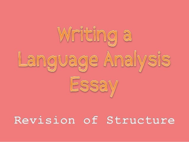 Essay revision