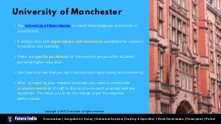 Writing dissertations - University Language Centre - The University of Manchester