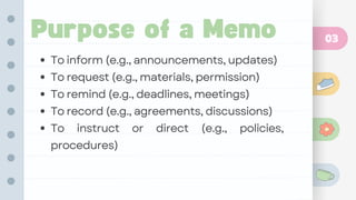 Writing a memo..........................................pdf