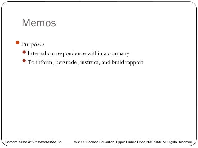 examples of memo letters