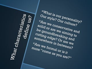 Writing a Mission Statement - TCCS Eagle Flyer