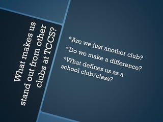 Writing a Mission Statement - TCCS Eagle Flyer