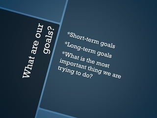 Writing a Mission Statement - TCCS Eagle Flyer