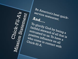 Writing a Mission Statement - TCCS Eagle Flyer