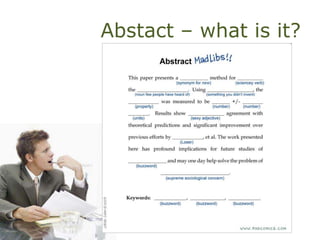 Writing an abstract | PPT