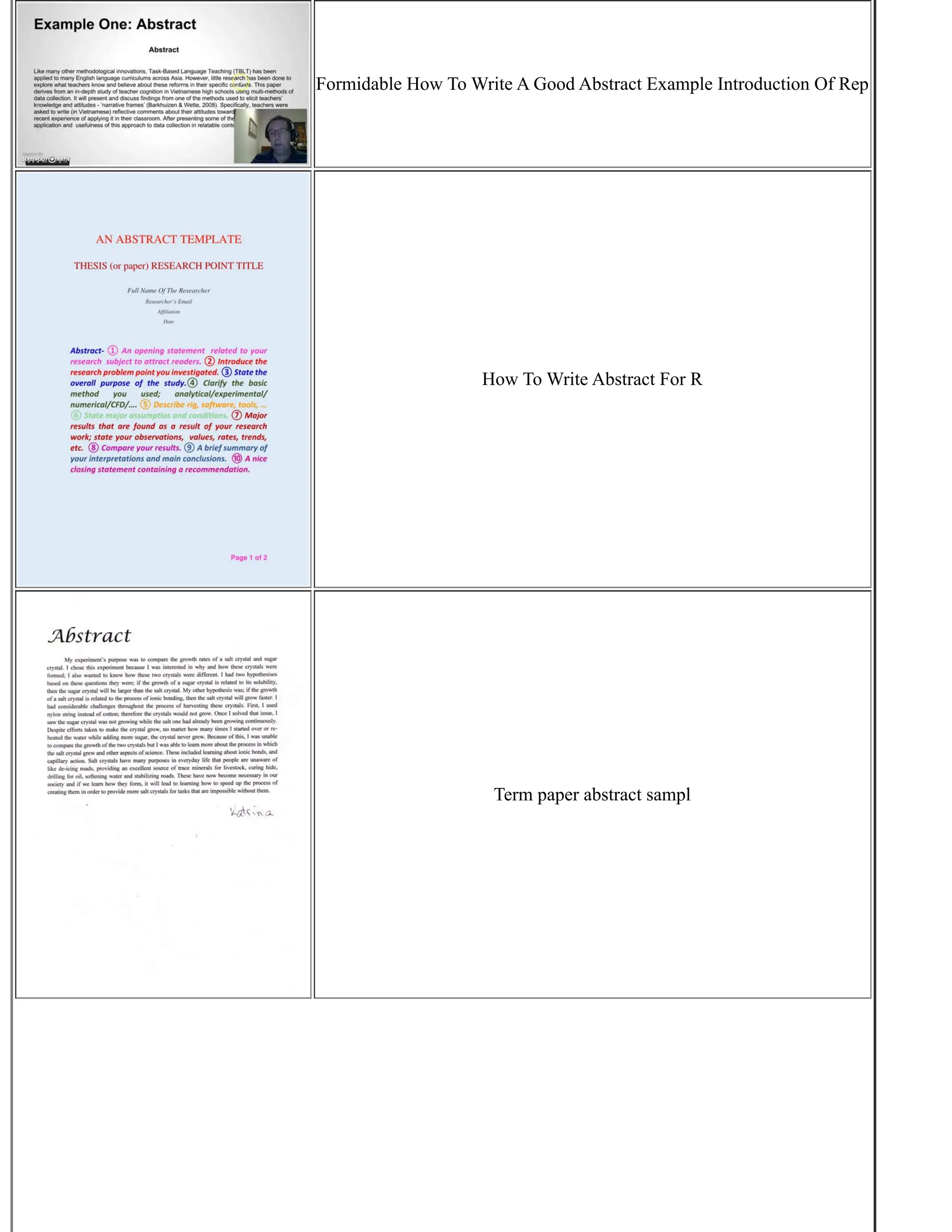 Formidable How To Write A Good Abstract Example Introduction Of Rep
How To Write Abstract For R
Term paper abstract sampl
 