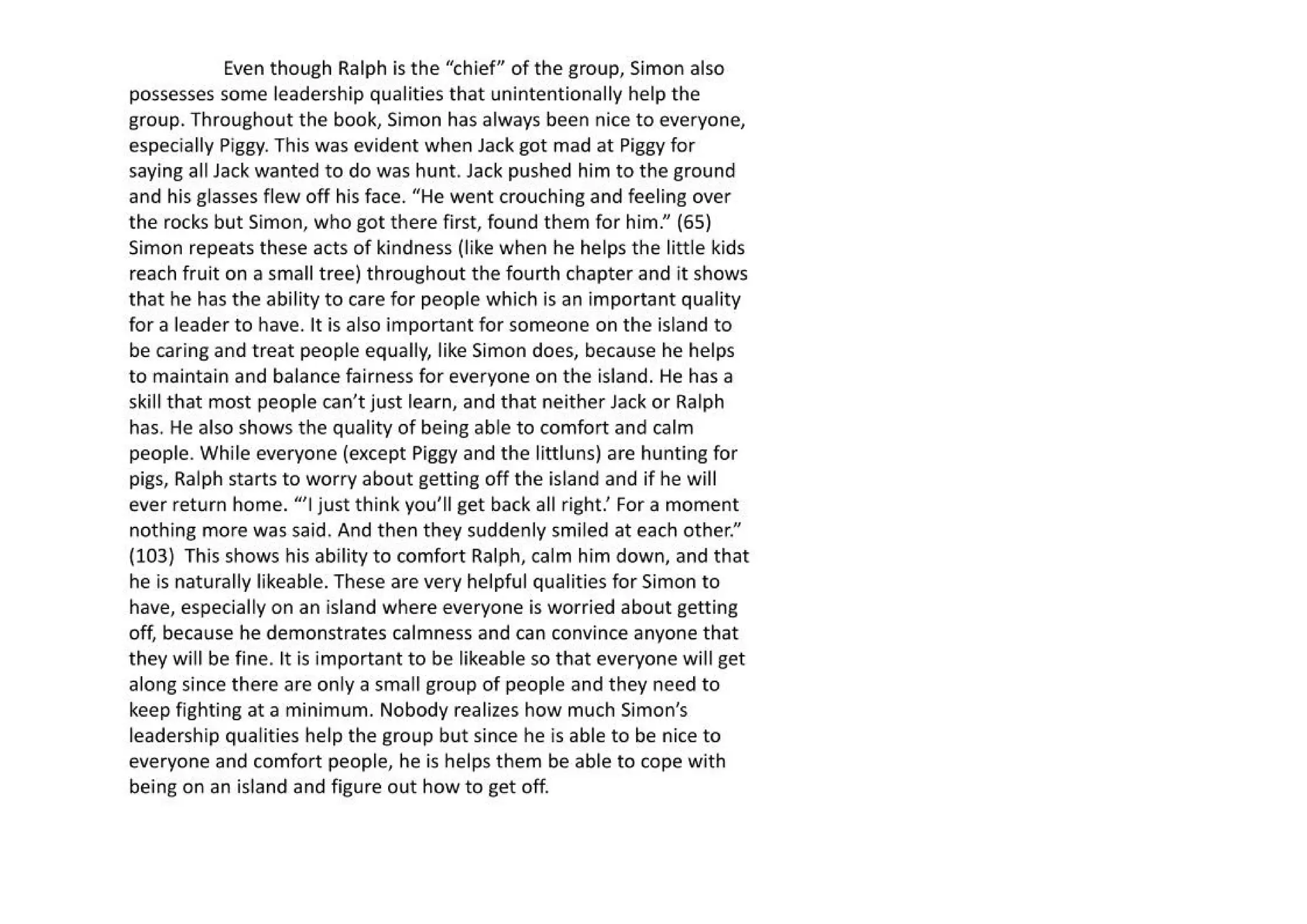 Writing An Analytical Paragraph | PPT