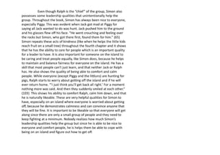 Writing An Analytical Paragraph | PDF
