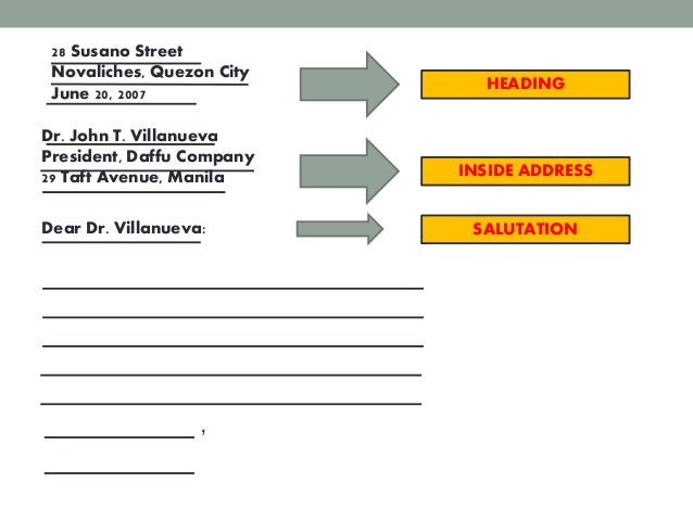How to write an application letter 8 parts