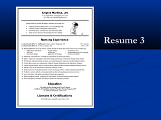 Resume 3Resume 3
 