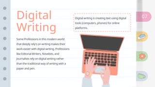 Pdf Or Digital Writing Writing and Digital Writing reporting in .pptx