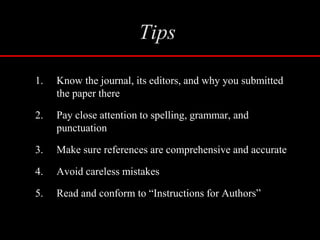 Rejection rates vary 